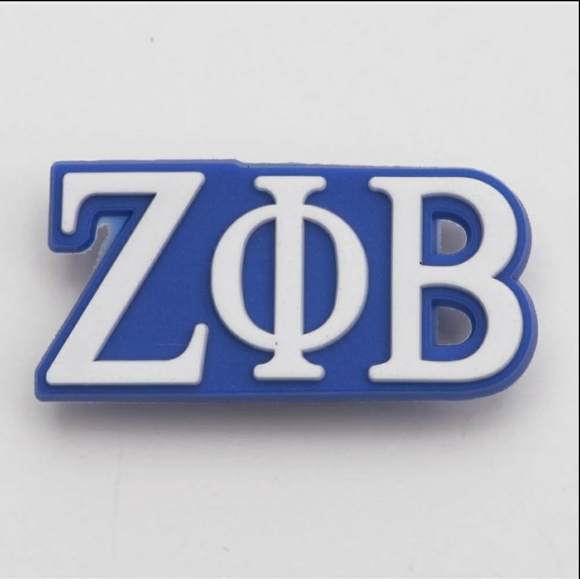 Lot of 4 Zeta Phi Beta Jibitz/ Shoe Charms - Picture 2 of 3